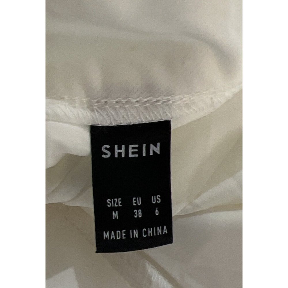 Shein Pleated Skirt ~ Size Medium ~ Ivory~ Lined - Picture 5 of 6